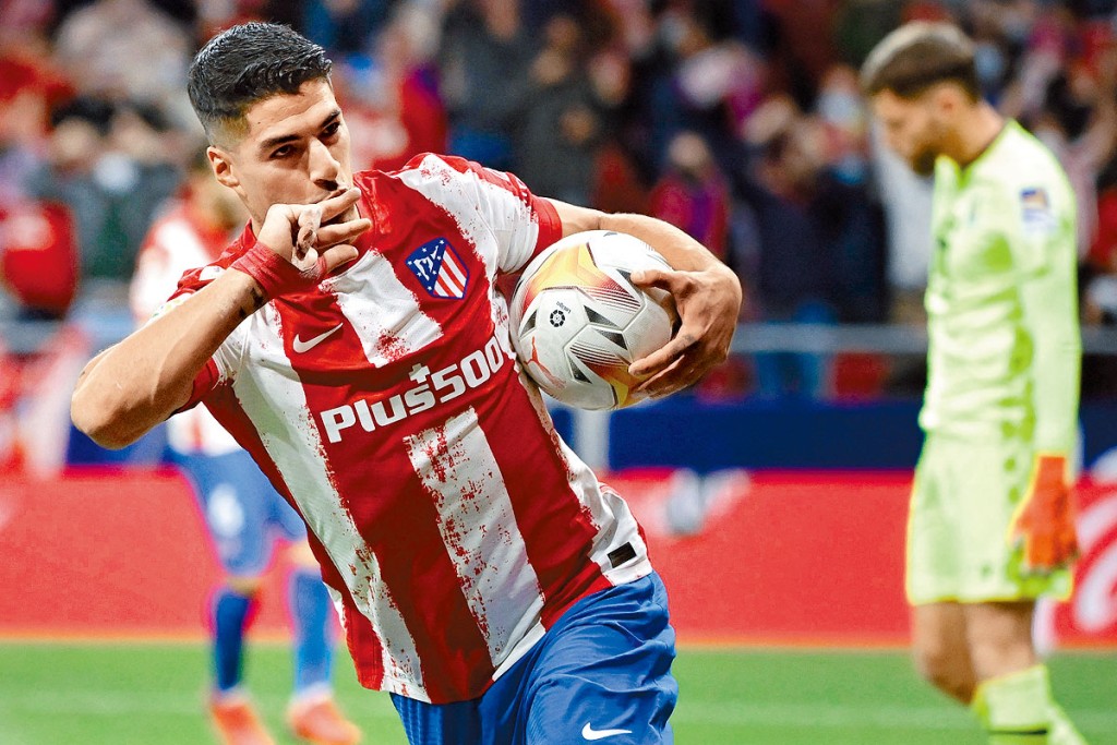 马体会前锋苏亚雷斯