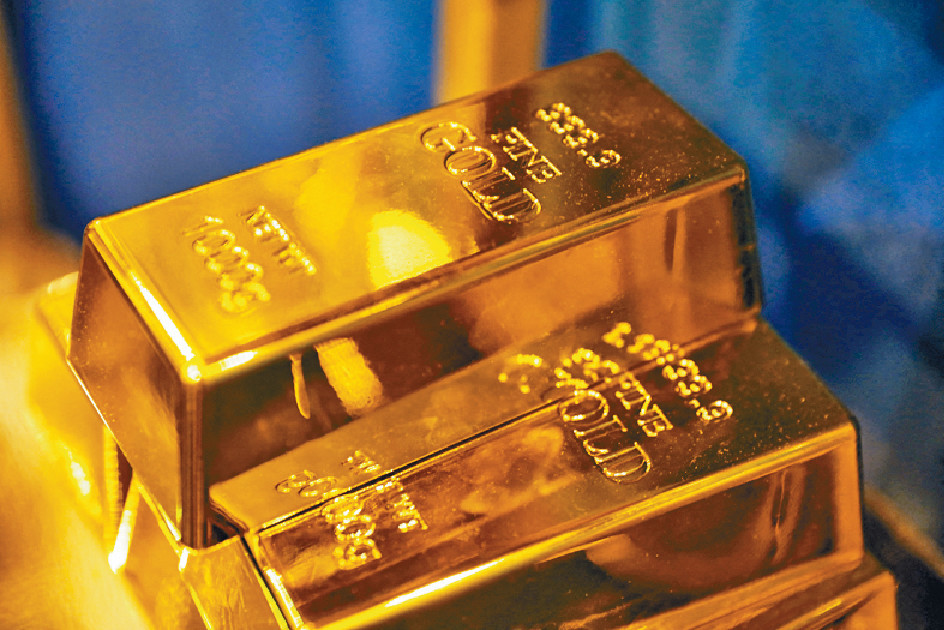 ■金價上周拾級而上，市場估計金價短期內有力測試2000美元關口。資料圖片