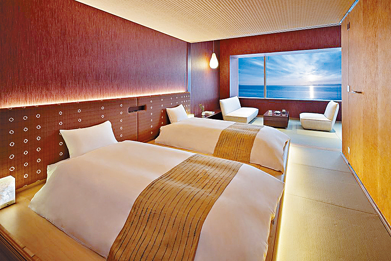 ●拥有全海景的「界 别府」将于夏天开业。