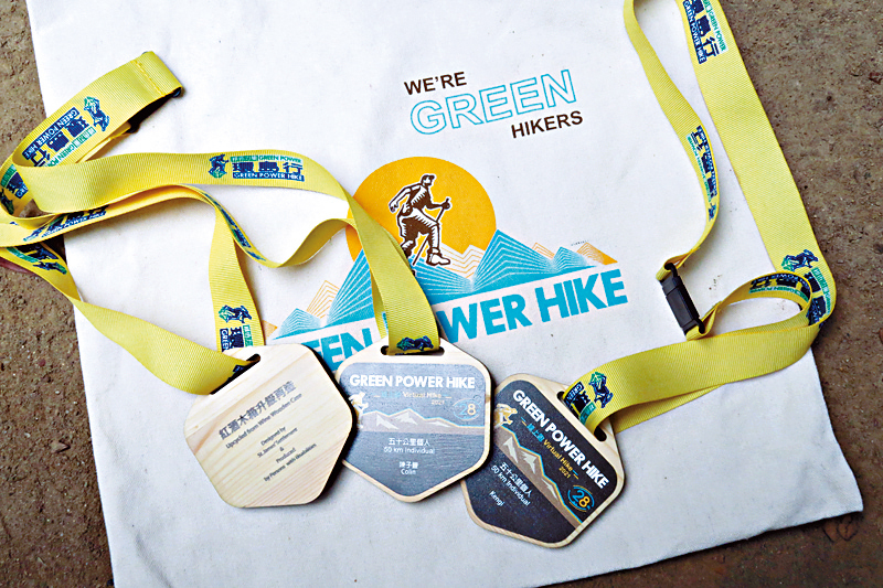 ●完成赛事的朋友可获赠奖牌。