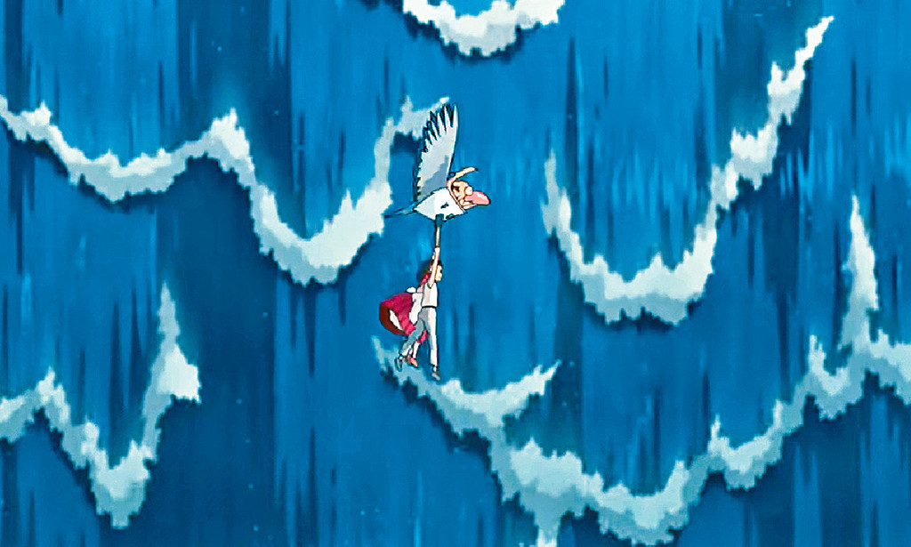 致敬画面■电影有大量旧作影子，是大师送给观众的大礼。