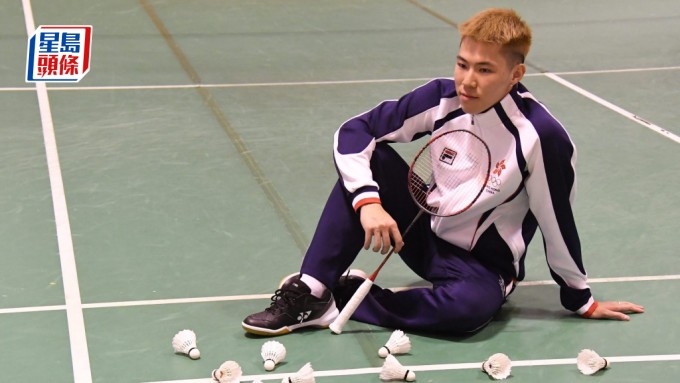 李卓耀一心想爭奧運金牌。吳家祺攝